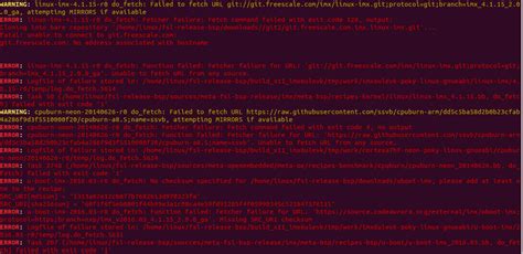 Solved Fail To Bitbake Fsl Image Qt5 Validation Imx For I Nxp