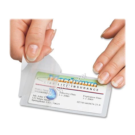 Thermal Laminating Pouches School Cards Business Card Social Security