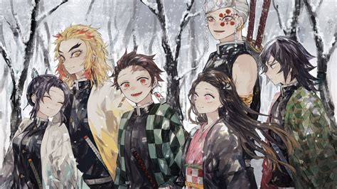 Demon Slayer Kimetsu No Yaiba Giyuu Tomioka Nezuko Kamado Shinobu