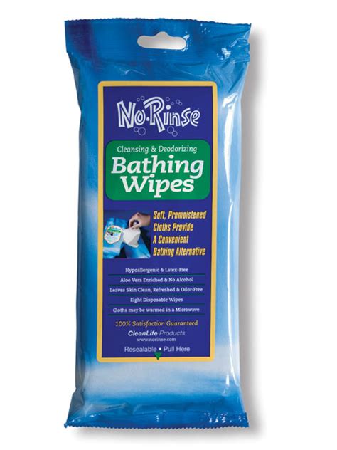 Find here online price details of companies selling bed bath wipes. No Rinse Bathing Wipes :: bath wipes for personal care