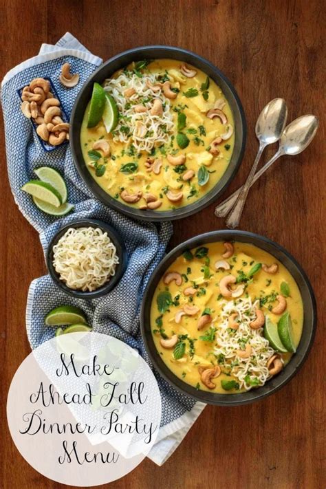 25 Easy Main Dish Recipes For A Dinner Party Make Ahead Dinner Party Desserts
