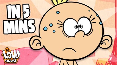 Changing The Baby In 5 Minutes Lincoln And Lily The Loud House Youtube