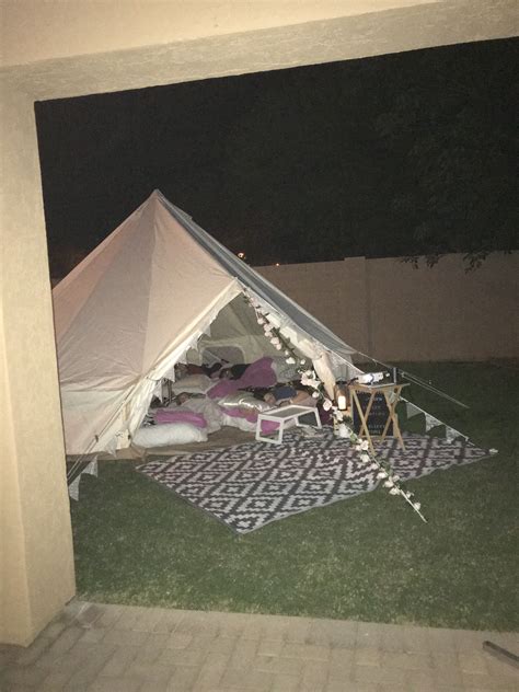 Go Glamping In Your Backyard For The Coolest Sleepover Experience