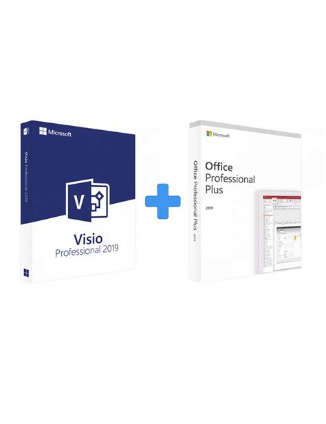 Microsoft Visio 2019 Professional Office 2019 Professional Plus Bundle