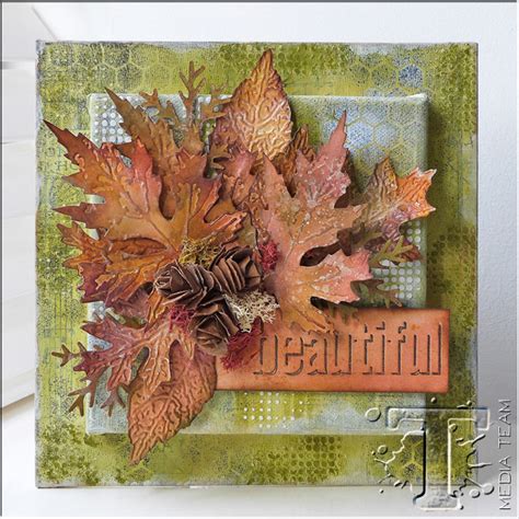 Autumn Leaves Canvas Tim Holtz