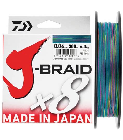 Daiwa J Braid X8 Multicolor Mejor Precio