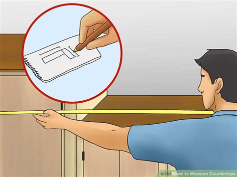 Countertops are typically measured by contractors and fabricators in a unit called linear feet. this unit is simply the total length in straight lines (thus the term follow the steps below to accurately measure a countertop in linear footage that contractors and cabinetmakers will understand clearly. 4 Ways to Measure Countertops - wikiHow