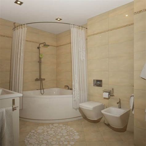 Pressure balance shower valve combo complete kit bath faucet set diverter tub Corner Tubs For Small Bathrooms - Foter | Corner bath ...