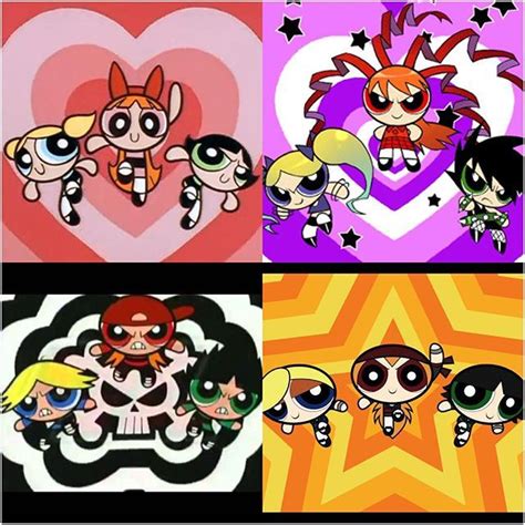 Powerpunk Rowdyright Powerpuff Girls Fanart Powerpuff Girls Ppg