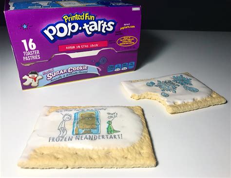Review Kelloggs Frosted Sugar Cookie Pop Tarts Junk Banter