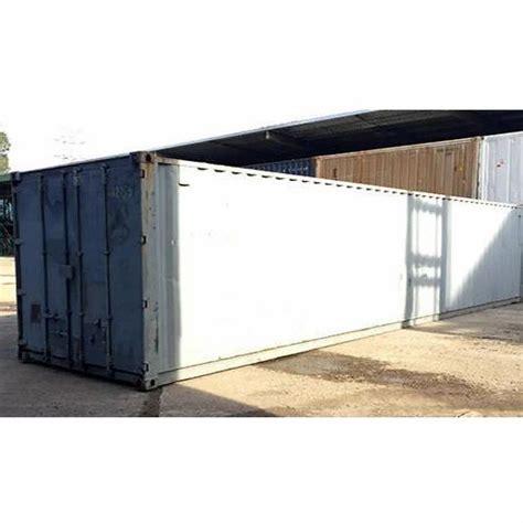 Galvanized Steel 40ft Gp Shipping Container Capacity 40 Ton At Rs