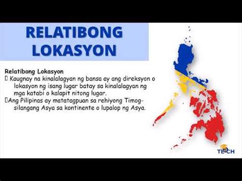 Araling Panlipunan 5 Absolute At Relatibong Lokasyon Ng Pilipinas