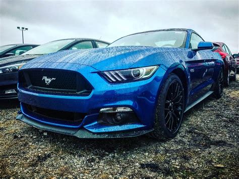 2017 Ford Mustang Gt Lightning Blue With Performance Package By