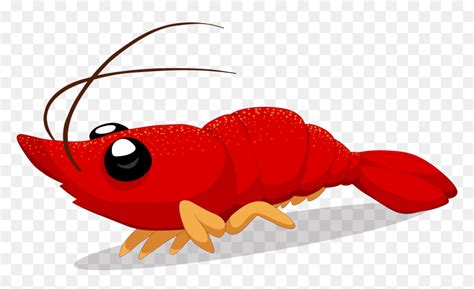 Crayfish Cartoon Illustration Crayfish Cartoon Hd Png Download Vhv