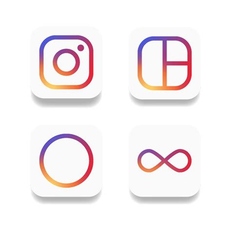 Social Media Buttons Social Media Icons Vector Animation Instagram