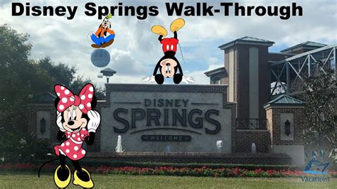 Disney Springs Walkthrough Tour 2021 - YouTube