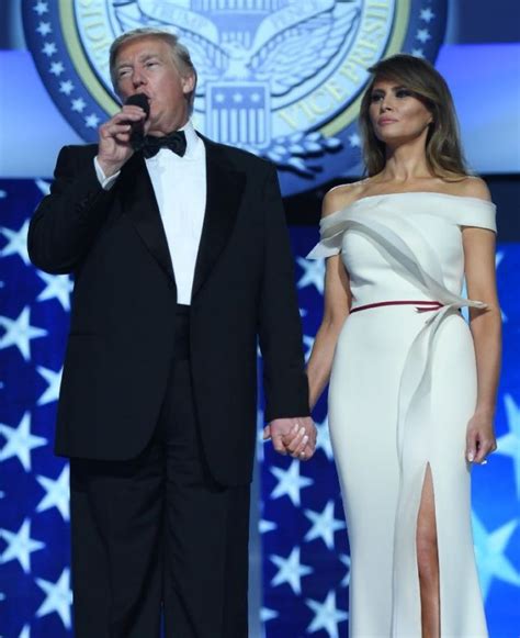Melania Trump Stuns In First Lady Fashion Stakes First Lady Melania