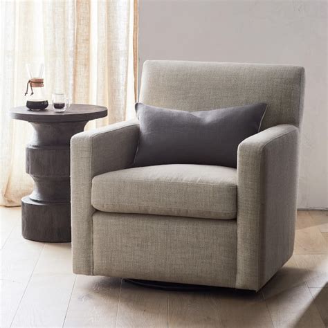 Swiveling a full 360 degrees for convenience, this chair can be easily placed in any room of. Brighton Swivel Chair | Williams Sonoma | Swivel chair ...