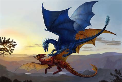 Dragons Commission By X Celebril X On Deviantart