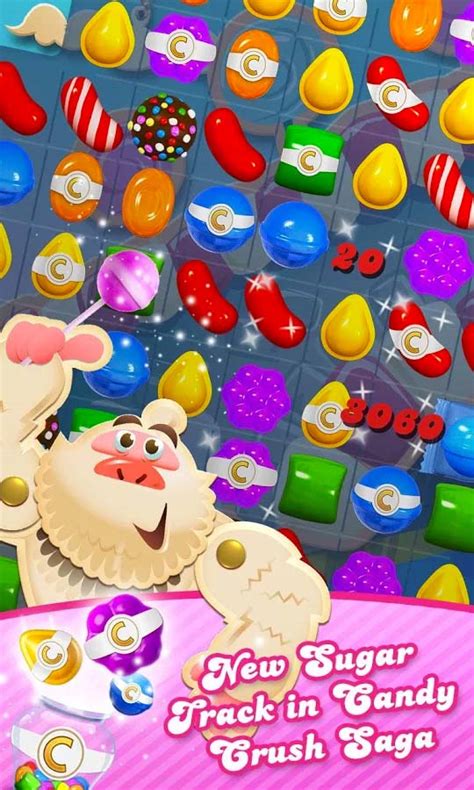 Puedes jugar el juego original con caramelos vibrantes y niveles cada vez más difíciles. Candy Crush Saga online: gioca su King.com!