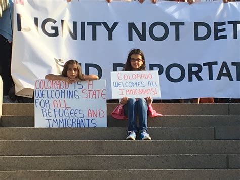 Immigrant Rights Advocates Rally At State Capitol Call To Stop