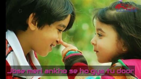 Brother And Sister Cute Love Whatsapp Status Video Lyrics Garjanaa Hd [ Hindi] Youtube