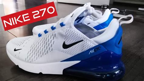 New Nike Air Max 270 White Black Photo Blue ️unboxing Facts