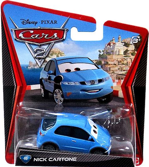 Disney Cars Cars 2 Main Series Nick Cartone 155 Diecast Car Mattel Toys
