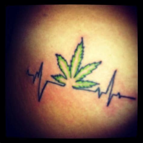 22 Best Weed Leaf Tattoos Images On Pinterest Leaf Tattoos Weed