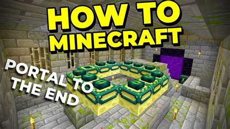 Finding The Stronghold And End Portal How To Minecraft 17 Youtube