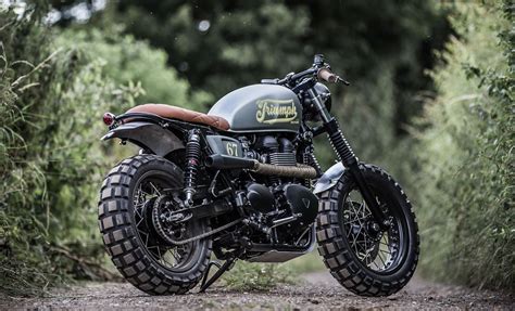 Brynns T100 By Down And Out The Bike Shed Triumph Scrambler Triumph