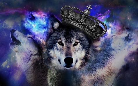 Anime Mythical Creatures Galaxy Wolf Wallpaper 40ede66b 46f9 4100