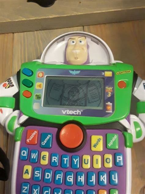 Buzz Lightyear Vtech Handheld Electronic Learn And Go Game Toy Story Ebay