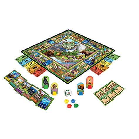 Masterpieces National Parks Opoly Jr Board Game Pricepulse