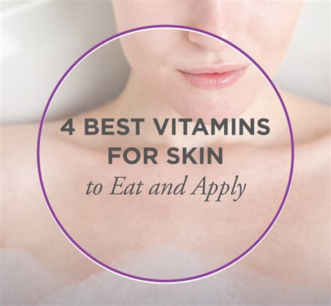 Best vitamin supplements for skin. The 4 Best Vitamins for Your Skin