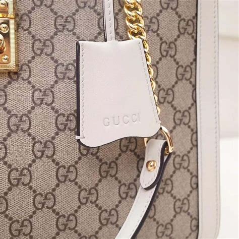 Gucci Gg Women Padlock Medium Gg Supreme Canvas Shoulder Bag Lulux