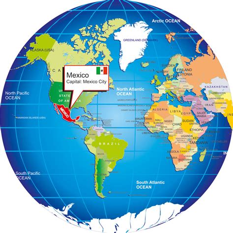 Mapa De Mexico En El Mundo World Map Achu Mapa De Mexico Mapas Images