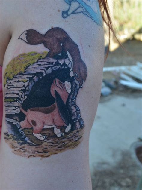 Fox and hound tattoo, las vegas, nevada. The Fox and the Hound tattoo Idea | Tattoo Design Ideas ...