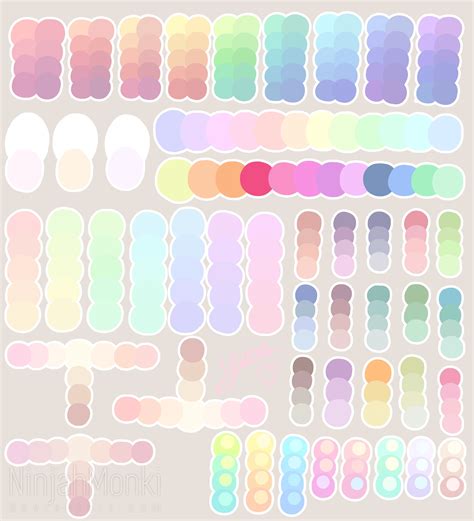 Image result for pastel palette | Pastel colour palette, Palette art, Color palette challenge