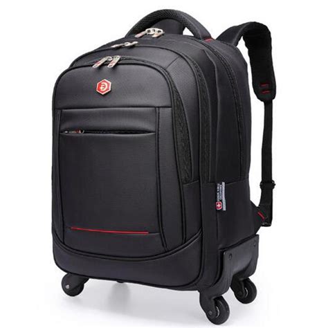 Wdgt 4 Rounds Trolley Bag Business Laptop Backpack Flying Approved