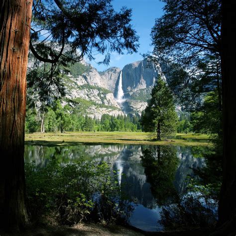 Nat geo wallpaper iphone 24 dzbcorg. Nature - Yosemite National Park Waterfall - iPad iPhone HD ...