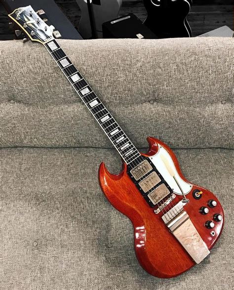 Gibson Sg Custom Cherry With Nickel Hardware Gibson Guitars