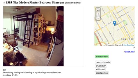 San Francisco S Bunk Bed Craigslist Ads Show The Depth Of The City S Housing Shortage Citylab