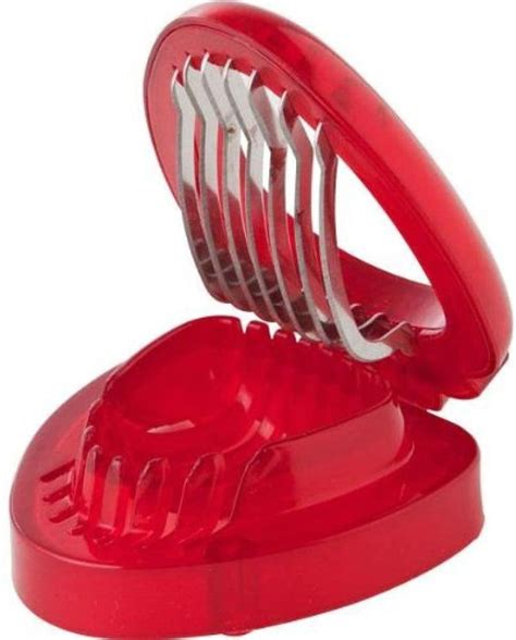 Joie Simply Slice Strawberry Slicer Pack Of 1 Red