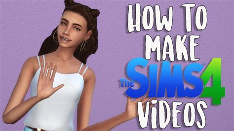 How To Make Sims 4 Stories Tutorial Youtube