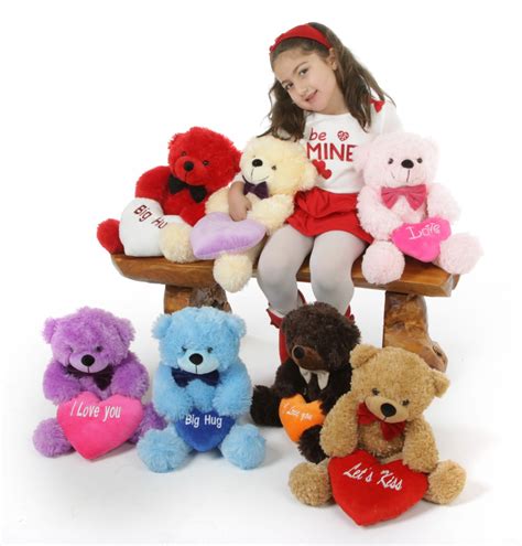 True Love Bear Hug Care Package Featuring Lady Cuddles Pink 18in
