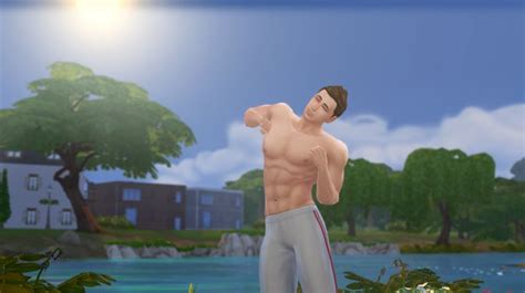 The Sims 4 Bodybuilder Sims 4 Bodybuilding Sims