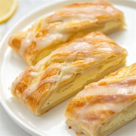 Easy Cheese Danish With Puff Pastry
