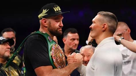 Tyson Fury Vs Oleksandr Usyk New Fight Date Announced With All Belts Up For Grabs Mirror Online