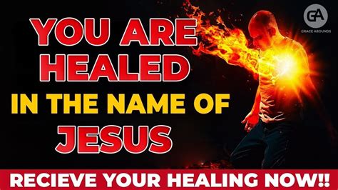 You Are Healed In Jesus Name Receive Your Healing As You Watch This